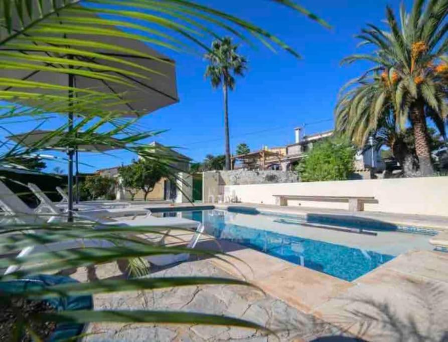 Lovely Appartment 'Solana' With Big Garden, Nice Pool Teulada Exterior foto
